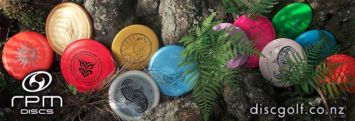 RPM Discs stocked by discgolf.co.nz
